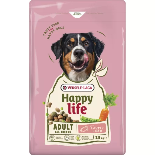 Happy Life Adult Lamb 2,5kg száraz kutyatáp