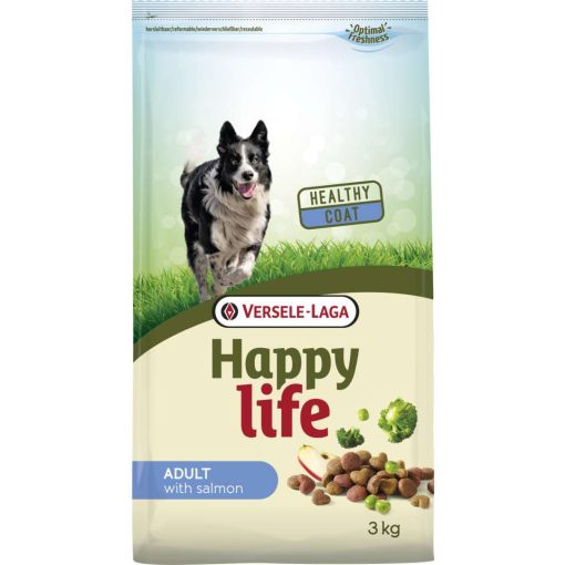 Happy life Adult Salmon 3kg száraz kutyatáp