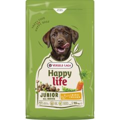 Happy Life Junior Chicken 7,5kg száraz kutyatáp