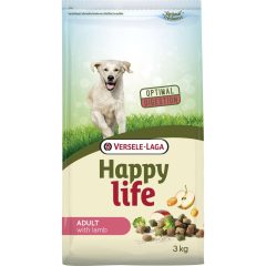 Happy life Adult Lamb 3kg száraz kutyatáp