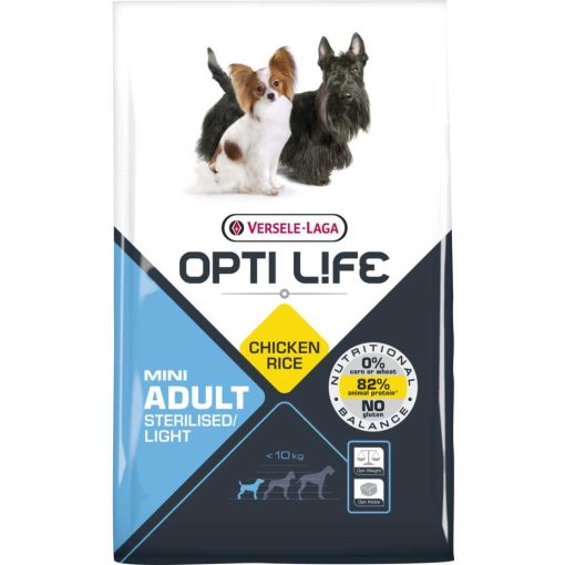 Opti Life Adult Light Mini 7,5kg száraz kutyatáp
