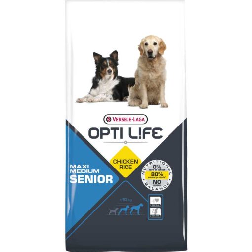 Opti Life Senior Medium&Maxi 12,5kg száraz kutyatáp