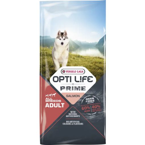 Opti Life Prime Adult Salmon 12,5kg kutyatáp
