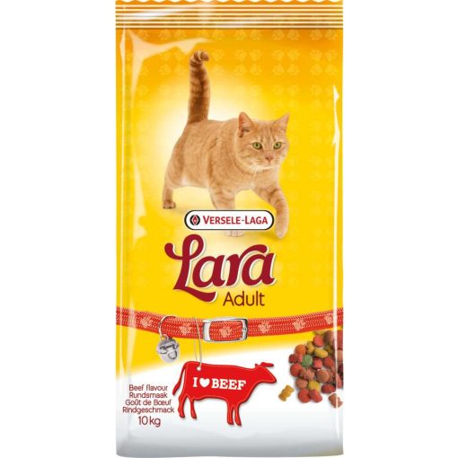 Lara Adult Beef Flavour 10kg száraz macskaeledel