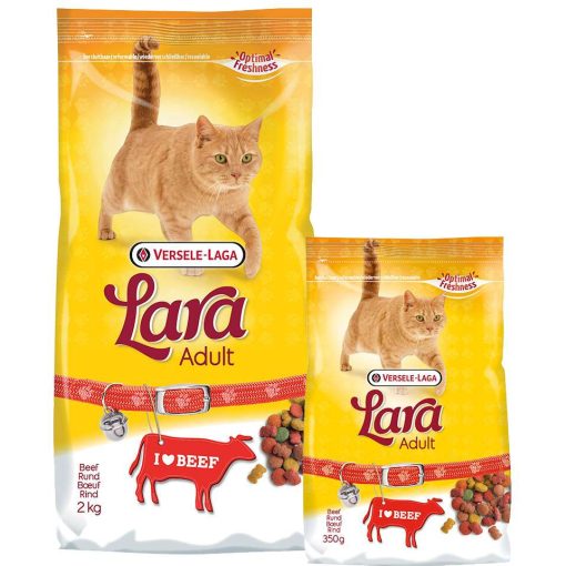 Lara Adult Beef Flavour 2kg száraz macskaeledel