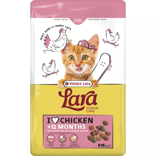 Lara Junior with Chicken 1,9kg száraz macskaeledel