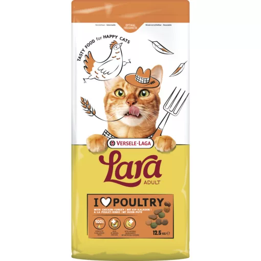 Lara Adult with Turkey-Chicken  950g száraz  macskatáp