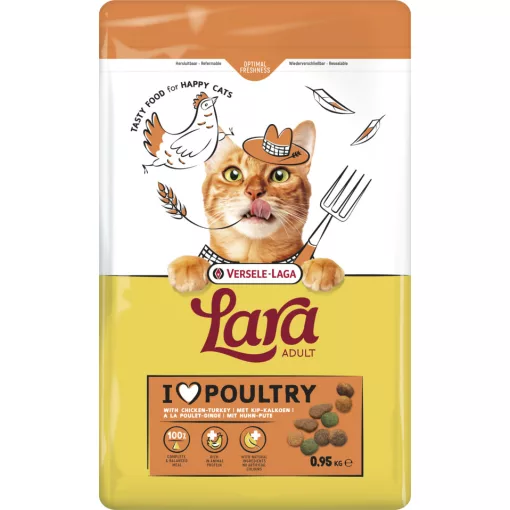 Lara Adult with Turkey-Chicken  1,9kg száraz  macskatáp