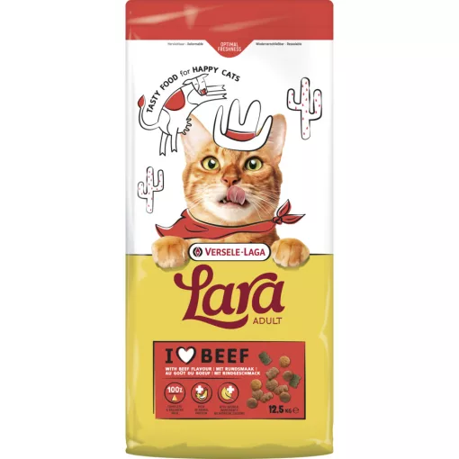 Lara Adult Beef Flavour 950g száraz macskaeledel