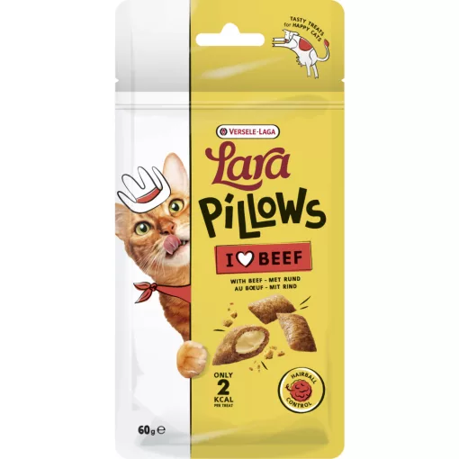 Lara snack Beef Pillows Anti Hairball Snacks 0,06kg jutalomfalat cicáknak