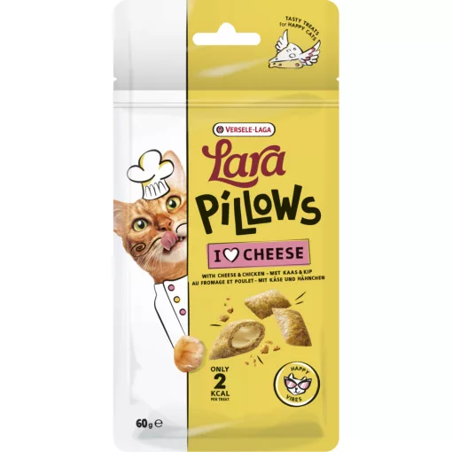 Lara snack Cheese Pillows Heart & Vision Snacks 0,06kg jutalomfalat cicáknak