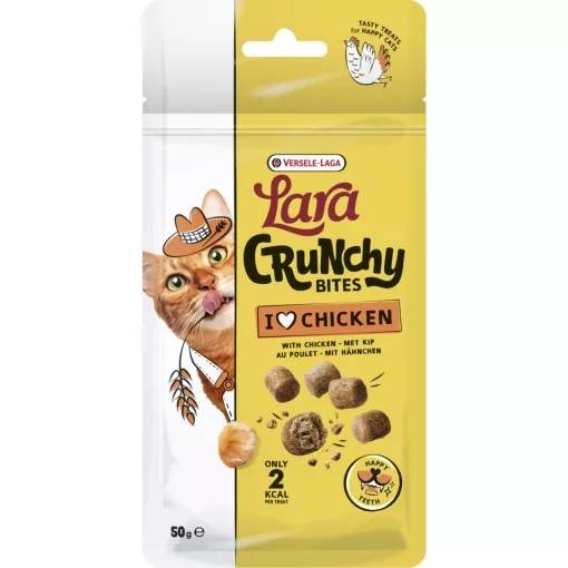 Lara snack Crunchy Chicken Balls Dental Snacks 0,05kg jutalomfalat cicáknak