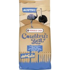   Country's Best AUSTRU 1&2 Pellet Futómadár indító-nevelő táp 20kg