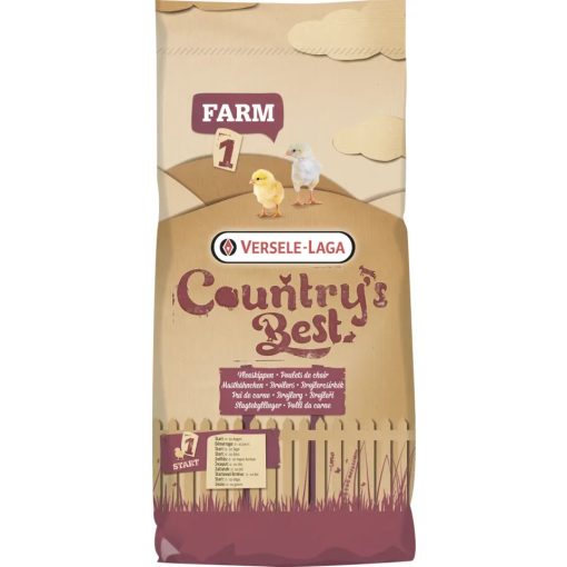 Country's Best FARM 1 crumble indító baromfitáp kokcidisztatikummal 10kg