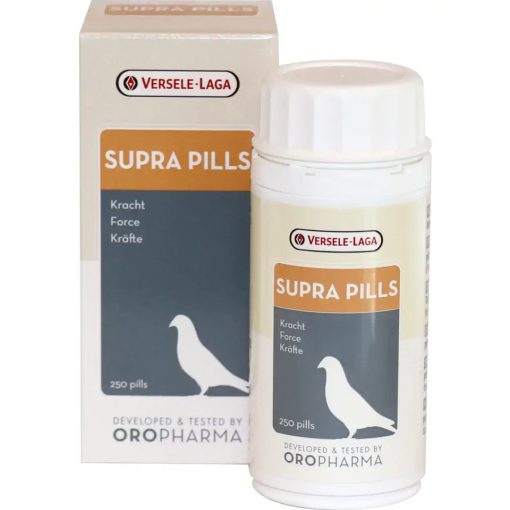 Oropharma Supra Pills 250tab - Teljesítmény fokozó galambnak