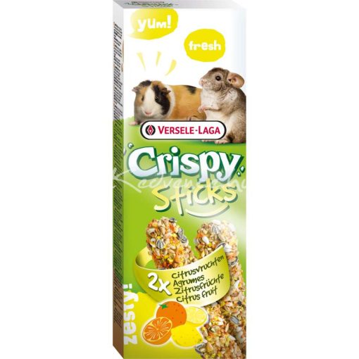 Crispy Sticks Guinea Pig-Chinchillas Citrus Fruit 2db 110g