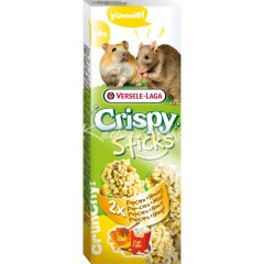 Crispy Sticks Hamsters-Rats Popcorn&Honey 2db 100g