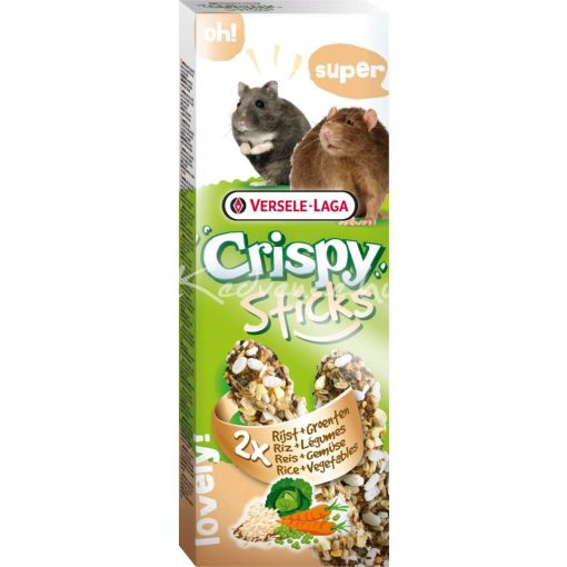 Crispy Sticks Hamsters-Rats Rice&Vegetables 2db 110g