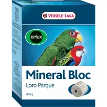 Orlux Mineral Bloc Loro Parque Ásványi anyag pótló nagytestű madaraknak 400g