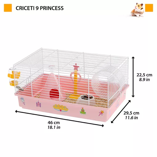 Ferplast Criceti 9 Princess Hörcsögketrec