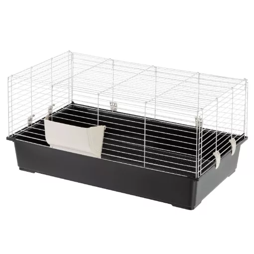 Ferplast Rabbit 100 EL nyúl ketrec - fekete