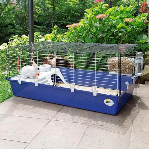 Ferplast Rabbit 120 felszerelt nyulketrec - kék