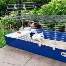 Ferplast Rabbit 120 felszerelt nyulketrec - kék