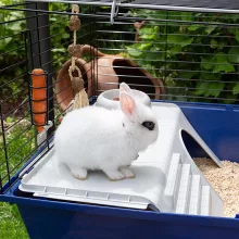 Ferplast Rabbit 120 felszerelt nyulketrec - kék