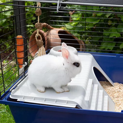 Ferplast Rabbit 120 felszerelt nyulketrec - kék