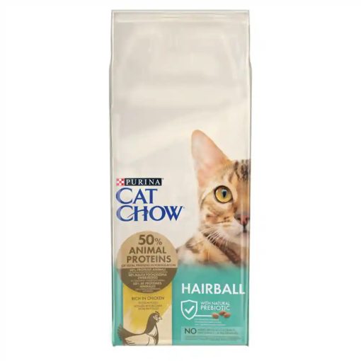 Cat Chow Hairball Control 15kg száraz macskatáp