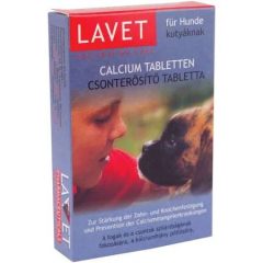Lavet Calcium 50 tabletta kutya táplálékkiegészítő