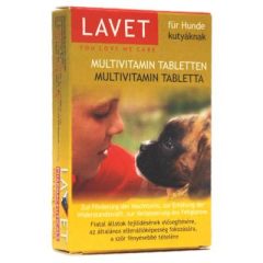   Lavet Multivitamin Tabletta 50db kutya táplálékkiegészítő