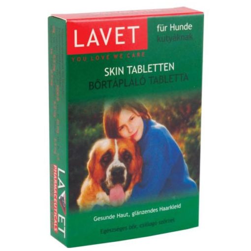 Lavet Bőrtápláló 50 tabletta kutya táplálékkiegészítő