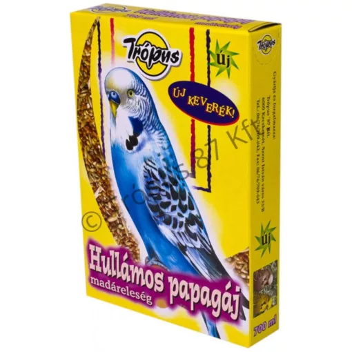 Trópus Hullámospapagáj Madár Eledel 600ml Fóliás