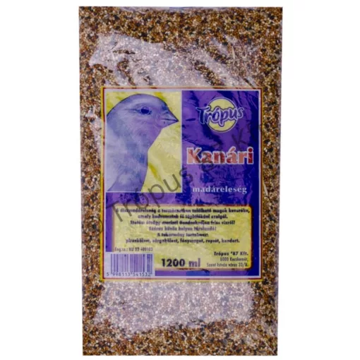 Trópus Kanári Eledel 600ml Fóliás