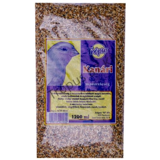 Trópus Kanári Eledel Dobozos 650ml