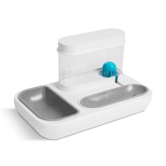 Automata kutya-macska itató, etetőtállal - 1500 ml