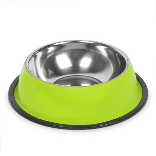 Kutyatál - 22 cm - zöld