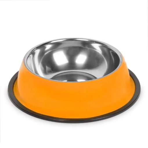 Kutyatál - 22 cm - narancssárga