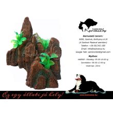 Akvárium Dekoráció OY925B Szikla 17cm