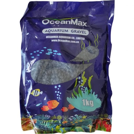Akvárium Talaj Oceanmax fekete 1kg 3-5mm