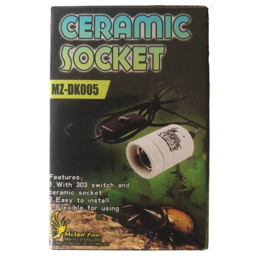 Mclan-Zoo kerámia izzó foglalat terráriumba MZ-DK005