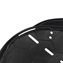 Ferplast Siesta Deluxe 10 Fekete Műanyag Fekhely