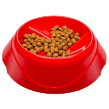 Ferplast Magnus Slow Small habzsolás gátló kutyatál - piros