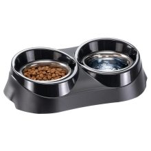 Ferplast Duo Feed 3-Etető és Itató Tál 2 x 0,85 liter