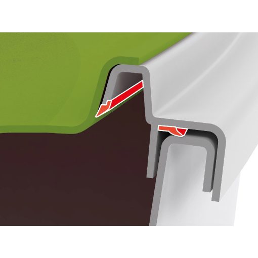 Ferplast Feedy 13liter táptartó - zöld