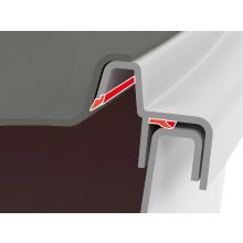 Ferplast Feedy 39liter táptartó - szürke