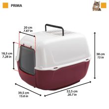 Ferplast Prima Macska WC szénfilteres - zöld