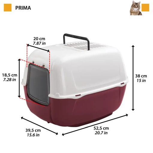 Ferplast Prima Macska WC szénfilteres - zöld