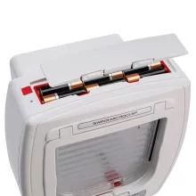 Ferplast Swing Microchip kutyaajtó-Macskaajtó Fehér